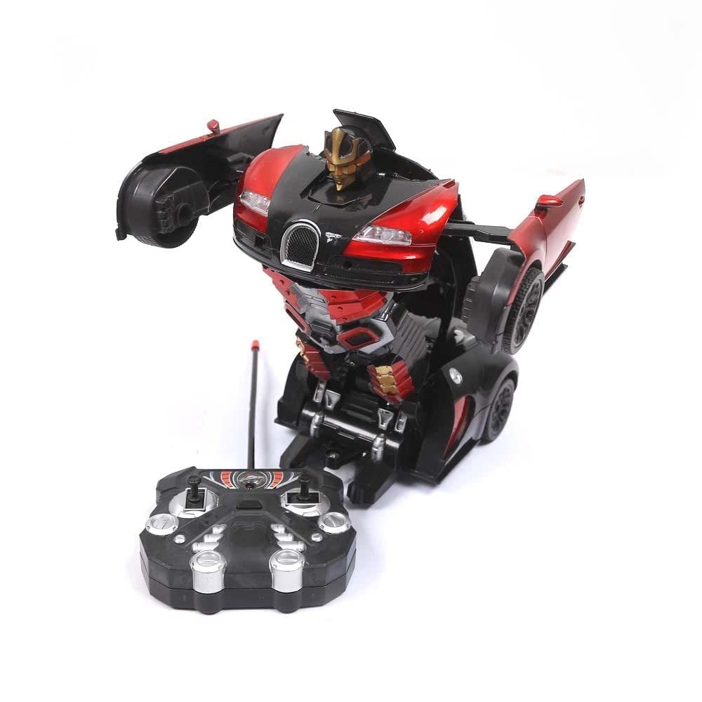 in Automatic Robot Converted Remote Control Car with Light Sound 1:16  Scale (Multicolor) NE318-1