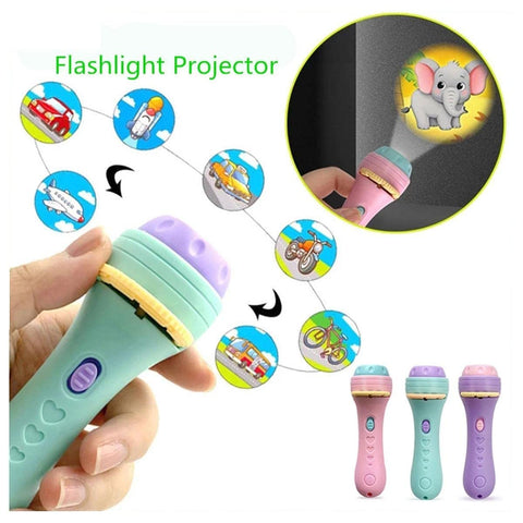 3 Slides, 24 Patterns Projector Flashlight Torch | LO8811ABC