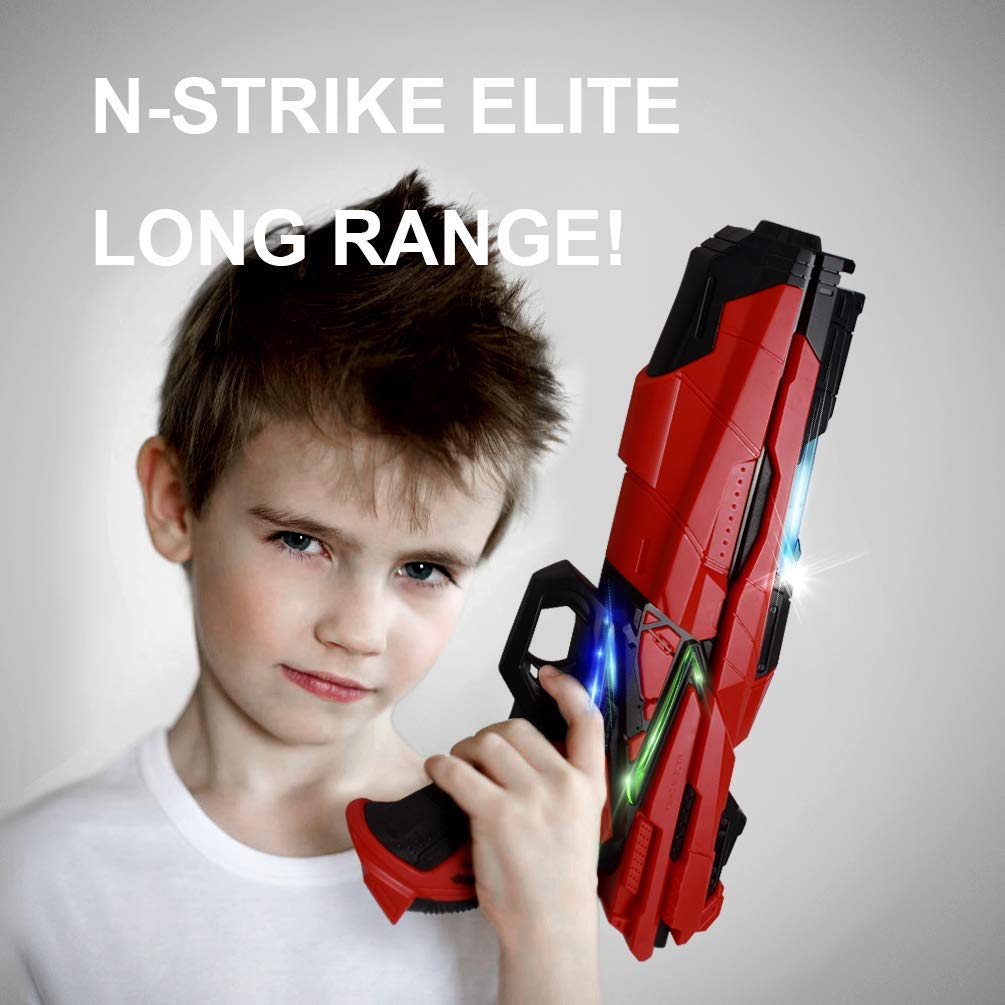 High Speed Manual Rubber Soft Bullet Blaster Gun FJ8881 KidsROAR