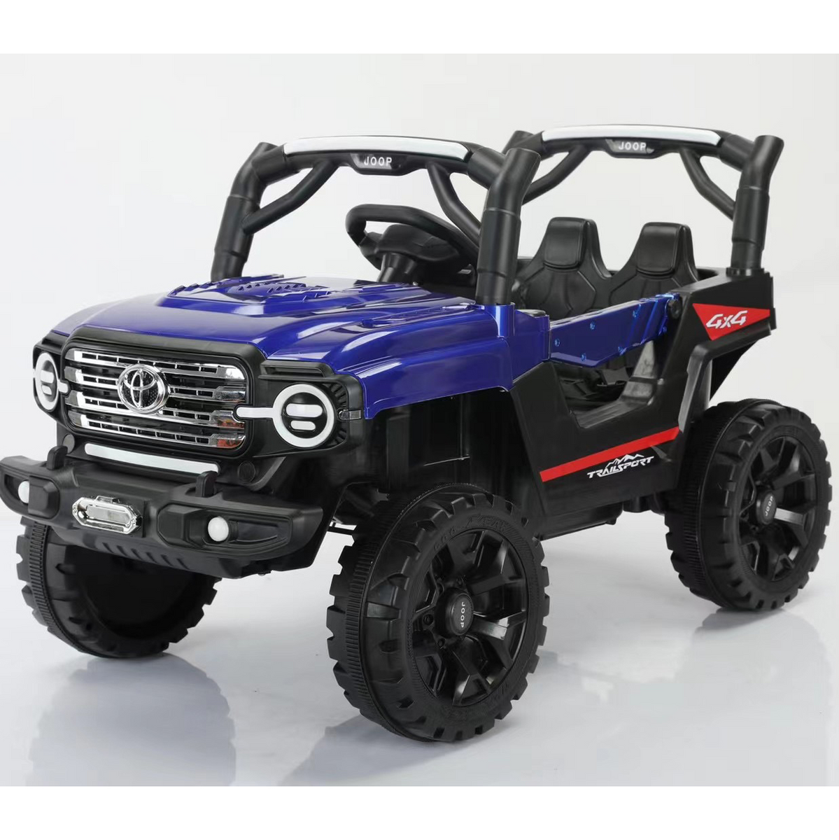 Conquer Any Terrain: 906 Kids Electric Toyota Jeep with 4x4 Wheel