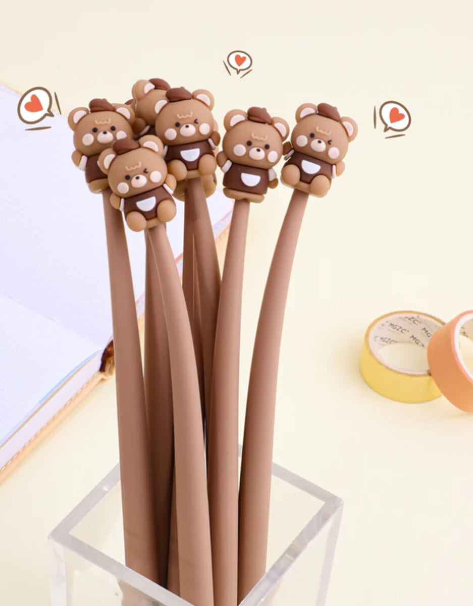 Coffee Bear Wiggle Gel Pen Coffee Bear Wiggle Gel Pen