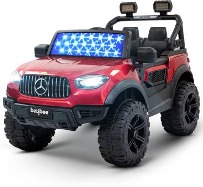Roar in Style: Mercedes Benz 106 Kids Electric Jeep with 4x4 Wheel Drive