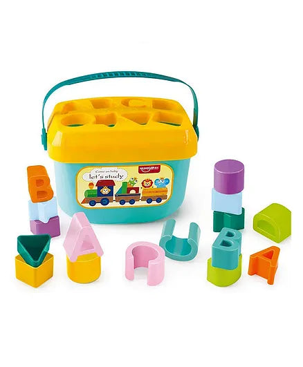 Baby's First Shape Sorting Blocks 16 Pieces | BABY'S FIRST BLOCKS