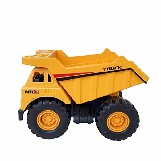 Kids Blue Dump Truck Toy – Heavy Duty Construction Truck with Tipping Bed