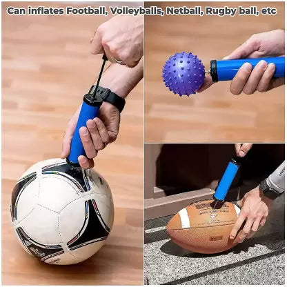 Ball Air Pump with 1 Needles for Football | Volleyball |Basketball Ball Pump  (Multicolor)  Air Pump  | BALLOON PUMP