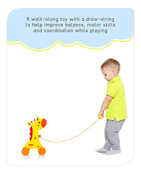 Pull Giraffe Toy | 58072