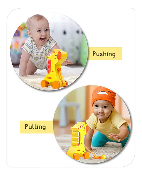Pull Giraffe Toy | 58072