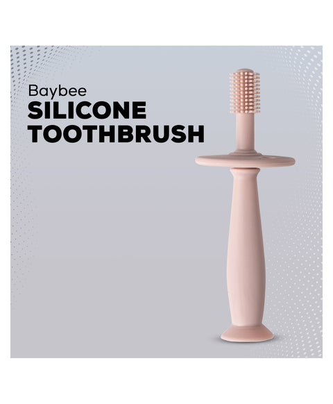 360 Soft Silicone Baby Toothbrush With Anti Choking Handle | BYIE380
