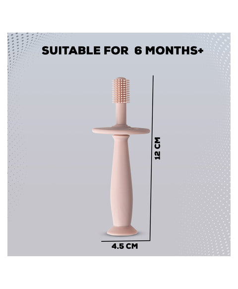 360 Soft Silicone Baby Toothbrush With Anti Choking Handle | BYIE380