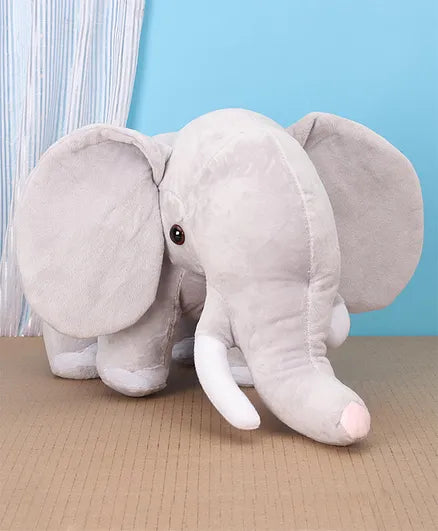 Elephant Soft Toy Grey - Height 40 Cm | NXS500-40EL