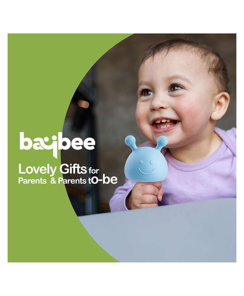Mushroom Shape BPA Free Silicone Teether ( PACK OF 1 )  | BYIE429