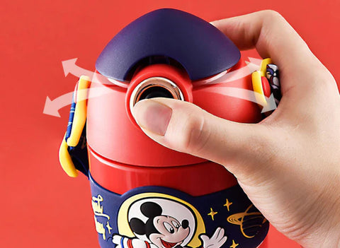 Rocket Shaped Disney Steel Sippers - 300ml | GBT-WD-4466