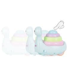 Press and Go Snail Toy | HY-722 (Pack of 1) (Multi-Color)