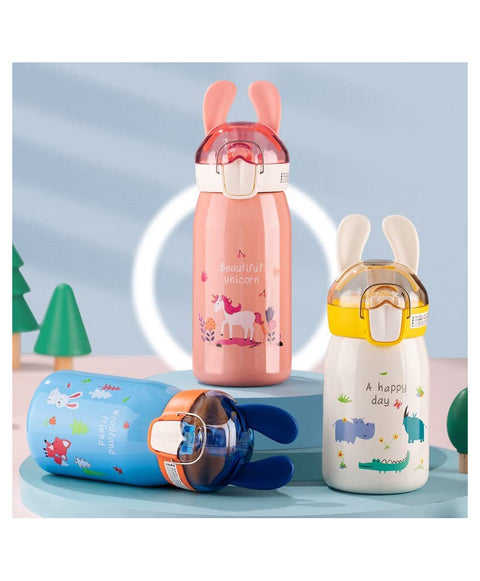Hot & Cold Water Bottle - 400 ml Color May Vary | ABL-2021