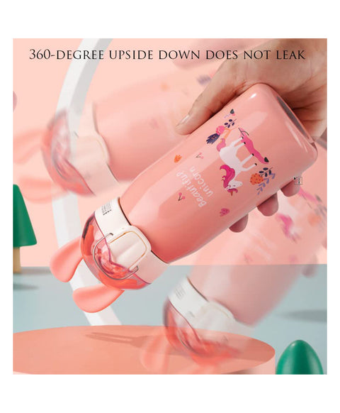 Hot & Cold Water Bottle - 400 ml Color May Vary | ABL-2021