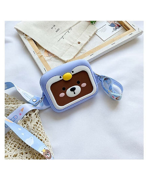 Silicone Sling Bag with Key Ring, Comb and Mirror  | NEKQ0120