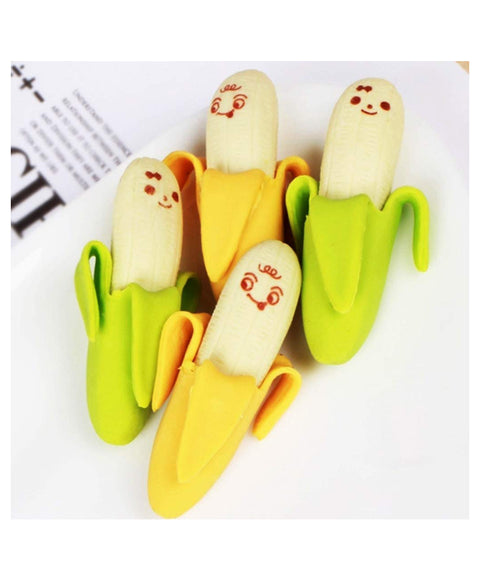 mall Banana Eraser Pack of 3 | YZ1507