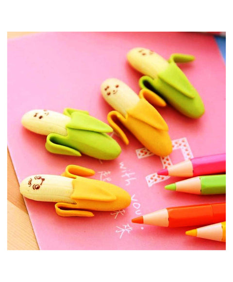 mall Banana Eraser Pack of 3 | YZ1507