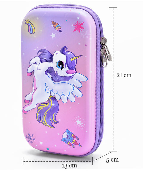 Kids XL Unicorn Pencil Case | GBT-4383