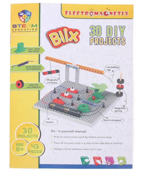 Electromagnetix 30 DIY Projects -Multicolour | NEBLIX06027