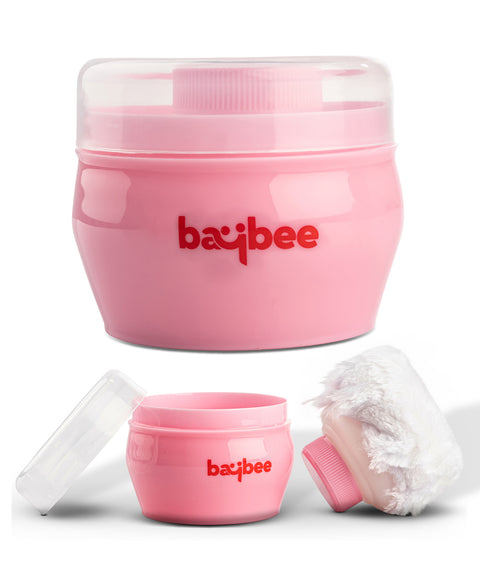Cosmetic Cotton Powder Puff with Storage Container | BYIE420