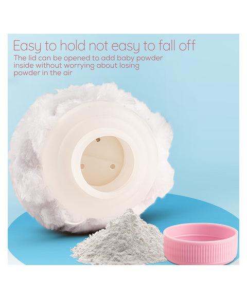 Cosmetic Cotton Powder Puff with Storage Container | BYIE420