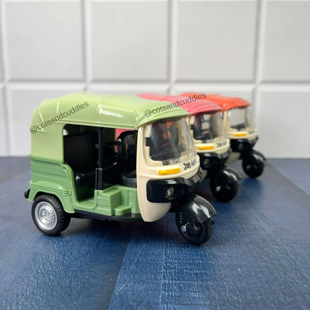Auto Rickshaw Adventure: Pull-Back Toy | HMC-1991– KidsROAR