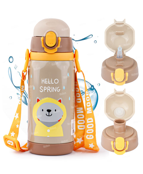 Water Bottle Hot & Cold Double Walled Thermos Flask Vacuum Insulated Stainless Steel Water Bottle - 450 ml | PLJ-503-450