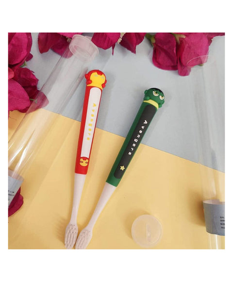 Superheroes Kids Toothbrush Extra Soft Bristles - Multicolour (Design May Vary) | GBT-SSH-047