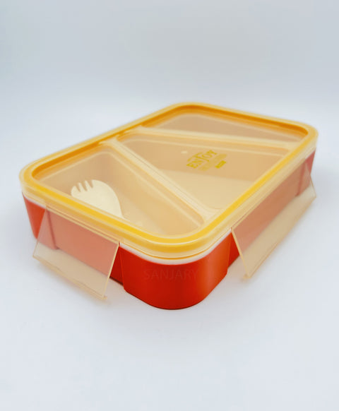Chik Tokyo Plastic Lunch Box  | GBR-L2526 ( ASSORTED )
