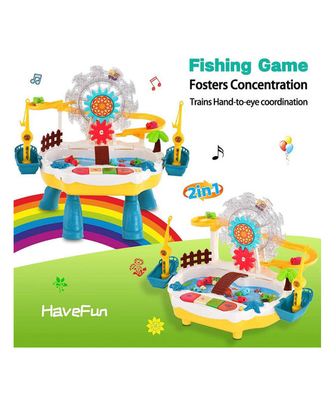 Happy Fishing Multipurpose Fishing Toys (Color May Vary)