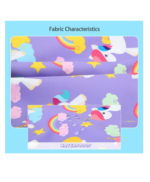 Unicorn Print Cute Colorful Multi Purpose Handbag ( Multicolor ) | KQ-0601