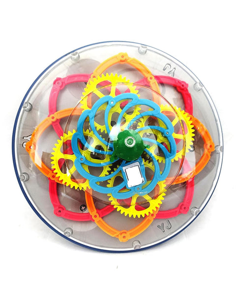 Transparent Gear Space Saucer Car Vehicle Toy  | YJ388-69