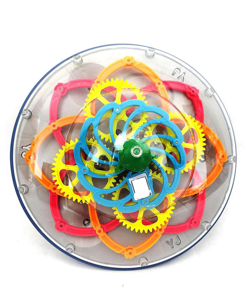 Transparent Gear Space Saucer Car Vehicle Toy  | YJ388-69