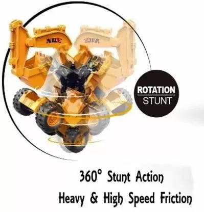 Construction Robot JCB Heavy Duty  [ set of 1 ] |  NE8835
