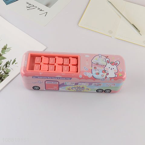 Double Decker Bus Geometry Box Dual Shelf | GBT-B-693-29