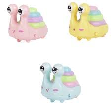 Press and Go Snail Toy | HY-722 (Pack of 1) (Multi-Color)