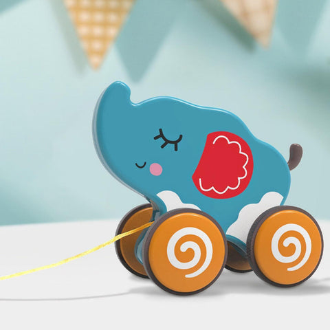 PULL ALONG TRACTION TOY | 58075