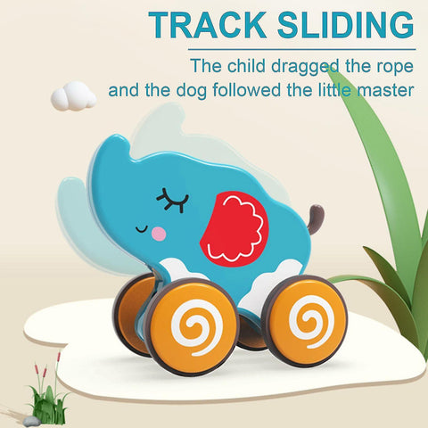 PULL ALONG TRACTION TOY | 58075