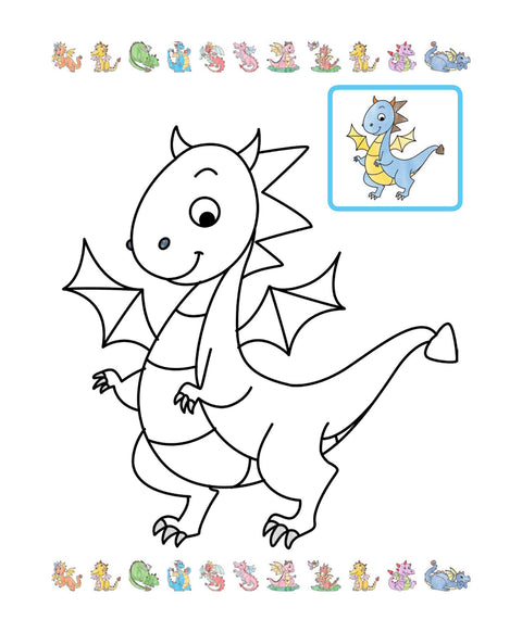 My First Dragon Colouring Book | EDS-02