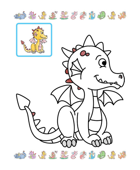 My First Dragon Colouring Book | EDS-02