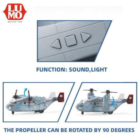 FRI V22 AIRCRAFT WITH LIGHT MUSIC | LMI-8039-1