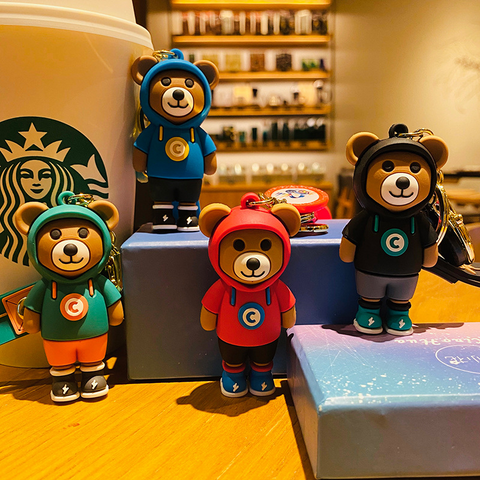 Teddy Bear With Hoodie Keychain | GBR-689