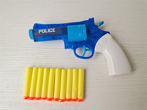 2 In 1 Police Shooting Toy Gun | LMI-648-35