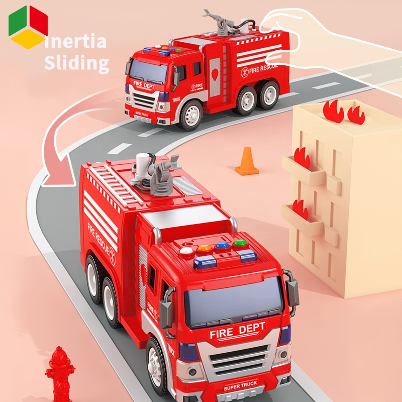 Friction Fire Rescue Truck | LMI-8030-61A– KidsROAR