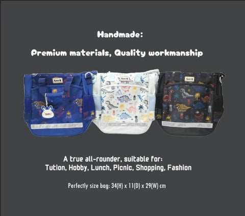 Multi-Pocket Shoulder Bag  | KQ-0604