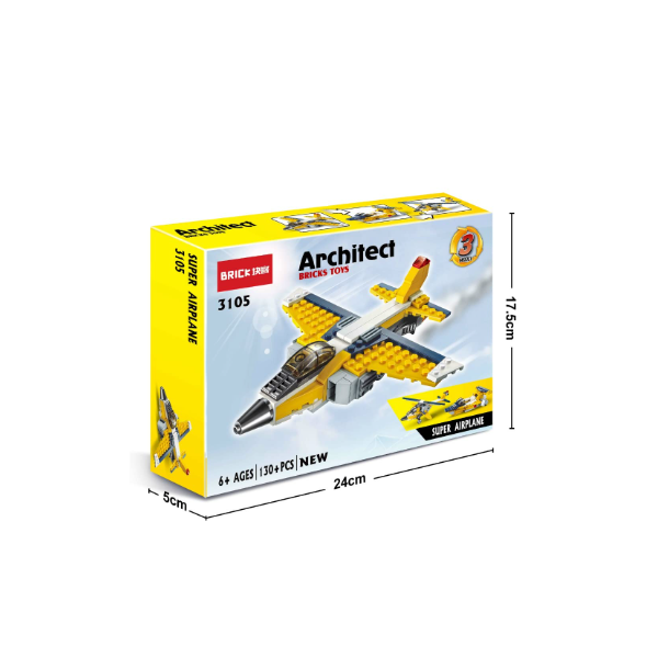 Architect Brick 3105 Building Block Set | 3105– KidsROAR