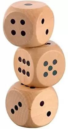WOODEN DICE SML 25MM 12P | WD-1168