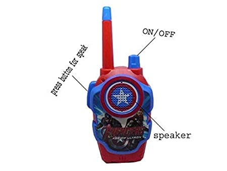 Battery Operated Walkie Talkie Set  | 1568WKTK | COLOR MAY VERY