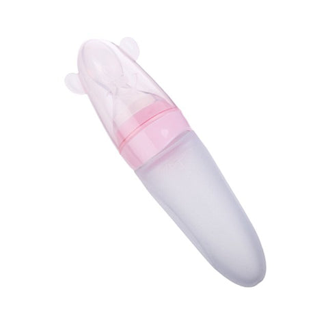 Baby Squeezing Feeding Bottles Rice Paste Bottles Silicone Feeder  | FZ-111C6